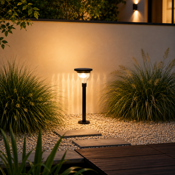 Solar Powered Outdoor Light – Motion Sensor LED Lamp for Garden & Pathway
