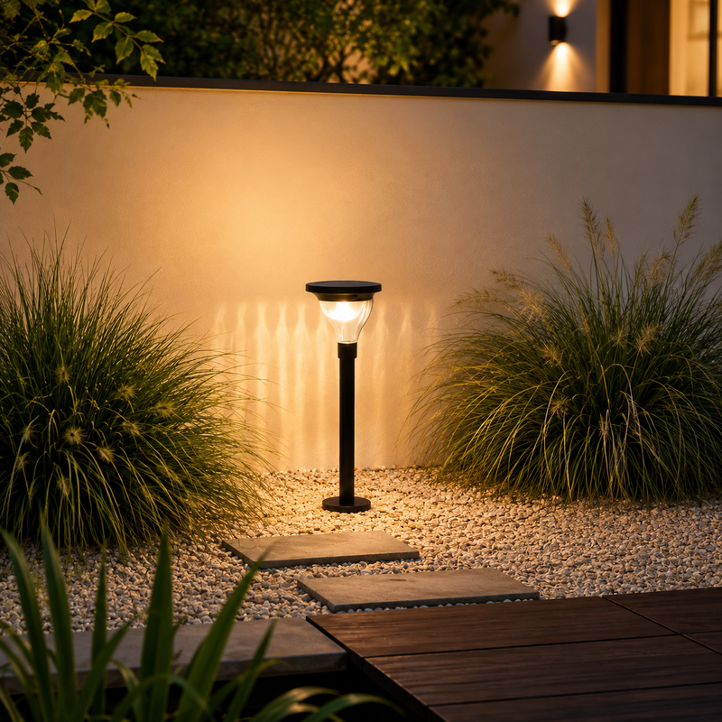 Solar Powered Outdoor Light – Motion Sensor LED Lamp for Garden & Pathway
